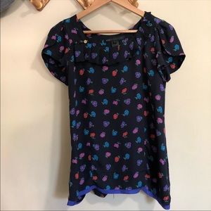 3/$19 ✨ Marc Marc Jacobs Pleated Floral Blouse